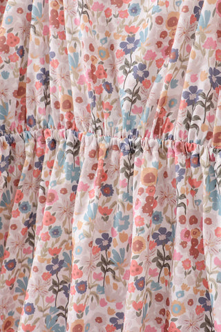 Jesus Loves Me Smocked Floral Women’s Dress