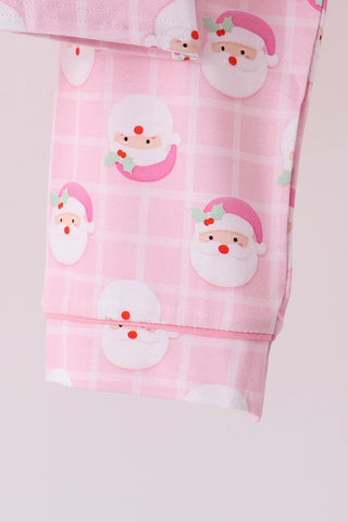 Santa Snuggles Bamboo Girl Pajama Set