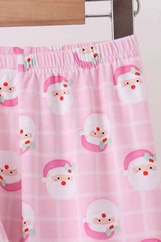 Santa Snuggles Bamboo Girl Pajama Set