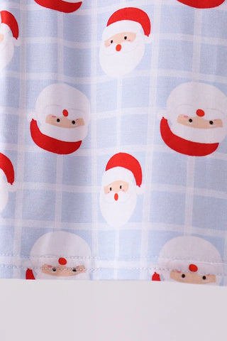 Santa Snuggles Bamboo Boy Pajama Set