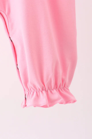 Set Out For Santa Embroidered Ruffle Romper