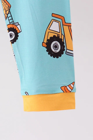 Dirt Crew Bamboo Boy Pajama Set