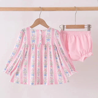 Pearl & Petals Floral Bloomer Set