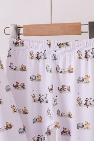 Honey Bear Hugs Bamboo Boy Pajama Set