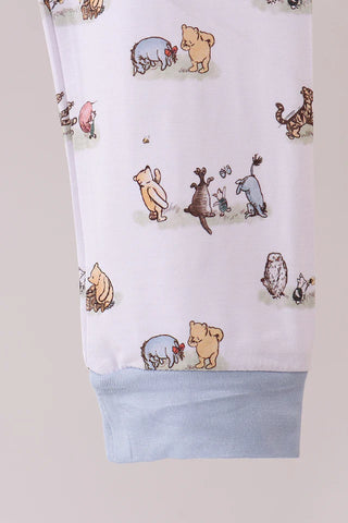 Honey Bear Hugs Bamboo Boy Pajama Set