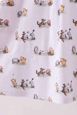 Honey Bear Hugs Bamboo Dress