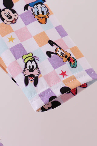 Magic Friends Checkered Bamboo Dress