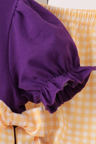 Bayou Saturday Embroidered Ruffle Bloomer Set