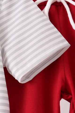 Saturday In Tuscaloosa Embroidered Boy Pants Set