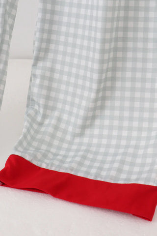 Holiday Sage Gingham Men’s Pajama Pants