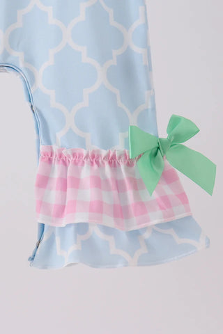 Cake & Candles Applique Ruffle Romper