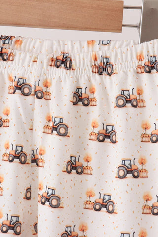 Autumn Acres Embroidered Boy Pants Set