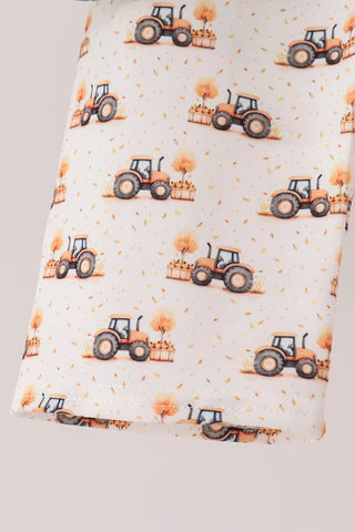 Autumn Acres Embroidered Boy Pants Set