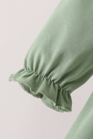 Autumn Acres Embroidered Ruffle Bloomer Set