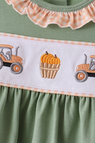 Autumn Acres Embroidered Ruffle Bloomer Set
