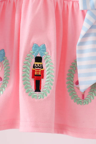 Nutcracker Storybook Embroidered Girl Bloomer Set