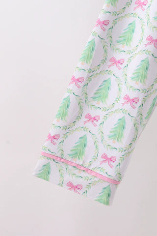 Pink Pine Whispers Bamboo Women’s Pajama Set