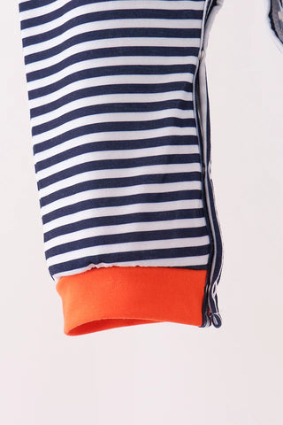 Saturday On The Plains Embroidered Boy Romper