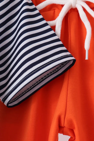 Saturday On The Plains Embroidered Boy Pants Set