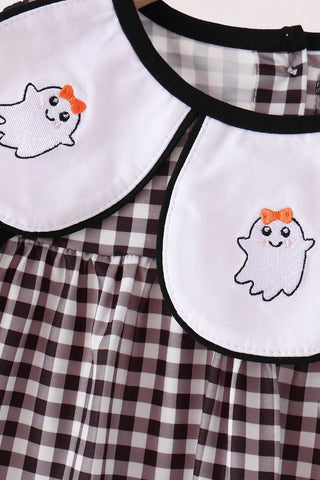 Boo Besties Embroidered Girl Pants Set