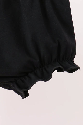 Boo Besties Embroidered Ruffle Bloomer Set
