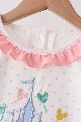 Magic Kingdom Daydream Applique Girl Skort Set