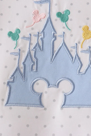 Magic Kingdom Daydream Applique Girl Bloomer Set