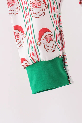 Jolly Old Soul Embroidered Boy Romper