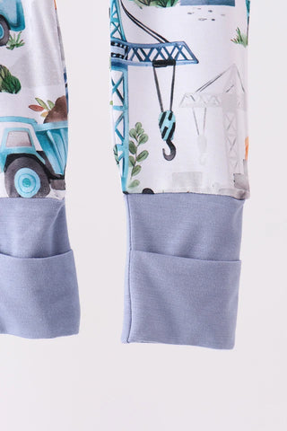 Digging Dreams Bamboo Boy Romper