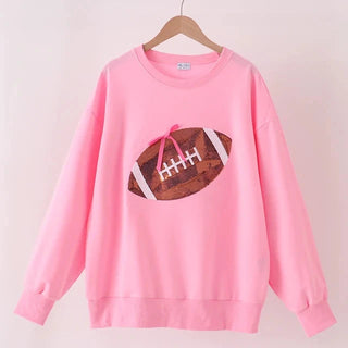 Touchdown Twinkle Sequin Mom & Me Top