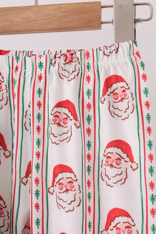 Jolly Old Soul Embroidered Boy Pants Set