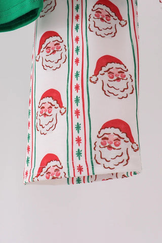Jolly Old Soul Embroidered Boy Pants Set