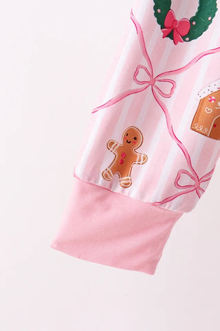 Pinkmas Pajama Party Bamboo Mom & Me Pajama Set