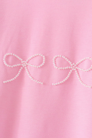 Bow Sweet Bow Pearl Mom & Me Sweatshirt