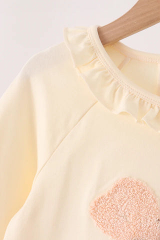 Bow-Tied Kickoff French Knot Football Girl Dress