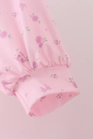 Rosewater Ribbon Smocked Women’s Dress