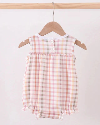 Precious Lamb of God Plaid Girl Bubble