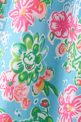 Pink Lilly Floral Mouse Character Women’s Dress