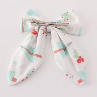 Tree Haulin’ Holiday Hair Bow