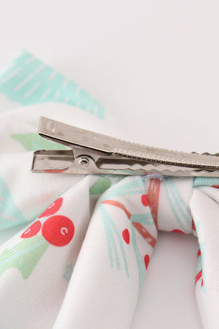 Tree Haulin’ Holiday Hair Bow