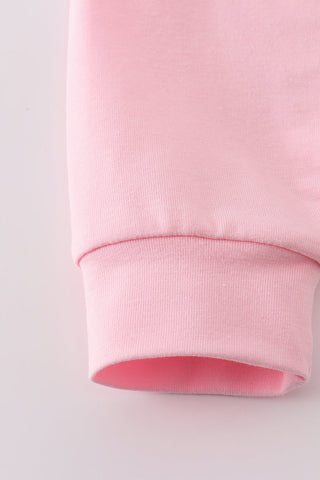 Love French Knot Mom+Me Pink Top