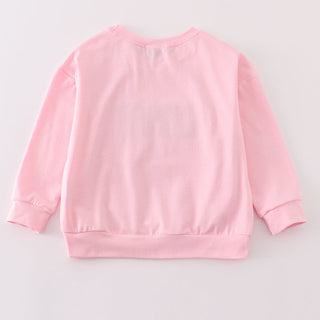 Love French Knot Mom+Me Pink Top