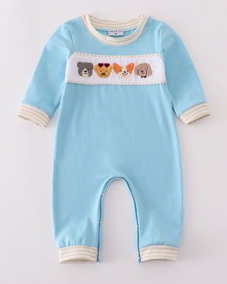 Best in Show Pups French Knot Romper