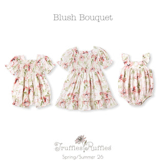 Blush Bouquet Baby Girl Bubble