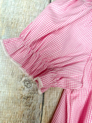 Pink Bows & Footballs Girls Dress