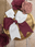 Maroon/White
