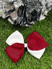Maroon/White
